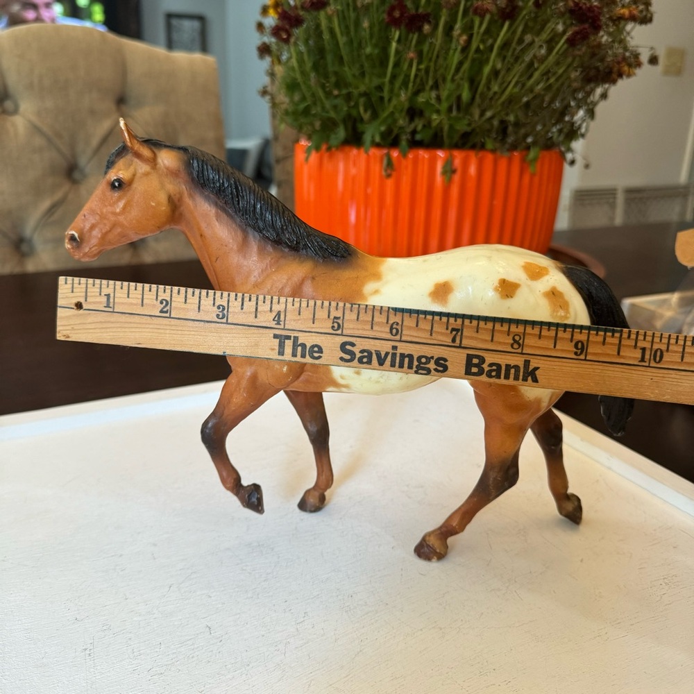 Vintage Breyer Animal Creations Bay Blanket Appaloosa Stock Horse Stallion - Picture 10 of 10